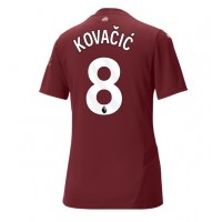 Maglia Calcio Manchester City Mateo Kovacic #8 Terza Divisa Donna 2024-25 Manica Corta